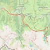 Trace GPS Pyrénées - GR10 - Espingo - Azet, itinéraire, parcours