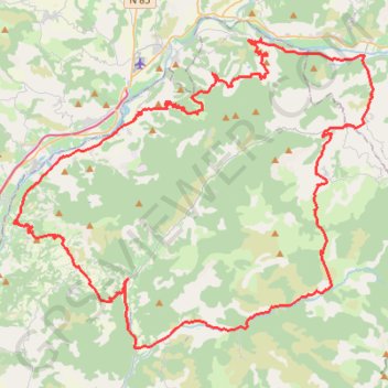 Trace GPS Les Hautes-Terres - Alpes de Haute-Provence, itinéraire, parcours