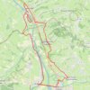 Trace GPS La Loire, des bocages du Brionnais à la plaine du Forez, Boucle par le pont d'Iguerande et le pont de Briennon, itinéraire, parcours