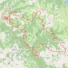 Trace GPS Boucle VTT depuis Entraygues-sur-Truyère, itinéraire, parcours