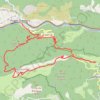 Trace GPS Col de Rigaudon par le col de Saint Raphael, itinéraire, parcours