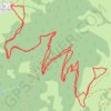 Trace GPS Plan de la Limace par la croix d'Allant, itinéraire, parcours