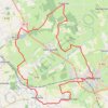 Trace GPS Bocage Valognais Ouest, itinéraire, parcours