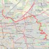 Trace GPS La Ceinture Verte de Groslay à Chelles, itinéraire, parcours