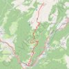 Trace GPS Moutiers - Quermoz, itinéraire, parcours