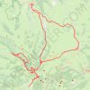 Trace GPS Les Clarines du Puy Mary, itinéraire, parcours