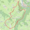 Trace GPS Les gorges de la Dore - Tours-sur-Meymont, itinéraire, parcours