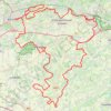 Trace GPS BGS 2024 - Dwars door het Hageland Gravel Fondo LONG, itinéraire, parcours