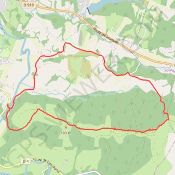 Trace GPS Saint Pée sur Nivelle - Entre forêt et prairies, itinéraire, parcours