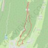 Trace GPS La forêt de Gève et des Sabots, itinéraire, parcours