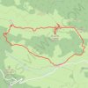 Trace GPS 2023/30/01 Soum de Counée y Bersaout en circuit depuis le plateau de Roland, itinéraire, parcours