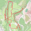 Trace GPS Balade de bornes au Verdun, itinéraire, parcours