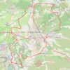 Trace GPS Boucle VTT depuis Pélissanne, itinéraire, parcours
