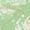 Trace GPS Murs - Venasque, itinéraire, parcours