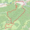 Trace GPS La forêt de Beson, itinéraire, parcours