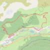 Trace GPS Laveissiere Cantal, itinéraire, parcours