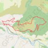 Trace GPS Le Mont Grand en boucle depuis Versols, itinéraire, parcours