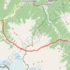 Trace GPS Col de la Forclaz - Champex, itinéraire, parcours