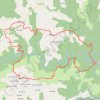 Trace GPS Gorges de la Daronne, itinéraire, parcours