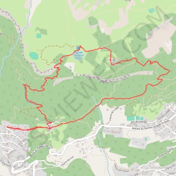Trace GPS Chalets de Curallaz et chalets de Varan, itinéraire, parcours