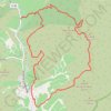 Trace GPS Dolmen de Gautobry, itinéraire, parcours