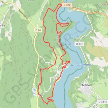 Trace GPS Trail Volodalen du Jura - Tour de Chateau Richard - 2018, itinéraire, parcours