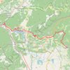 Trace GPS Marmore-Poggio Bustone, itinéraire, parcours