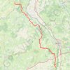 Trace GPS GR 300 : De Sancoins à Châtel-de-Neuvre (Allier), itinéraire, parcours