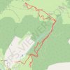 Trace GPS Pointe d'Autigny, itinéraire, parcours