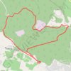 Trace GPS Saint Antonin - Lorgues - Roque Senglé, itinéraire, parcours