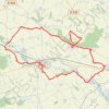 Trace GPS Autour de Fontaine la Guyon, itinéraire, parcours