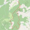 Trace GPS Le Cougoir par Miélandre, itinéraire, parcours