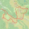 Trace GPS Le col du Chansert, itinéraire, parcours