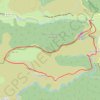 Trace GPS Boucle Le Bez par Les Chambons, itinéraire, parcours