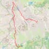 Trace GPS Monte Matto - Col della Paur - Ref Valasco, itinéraire, parcours