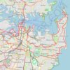 Trace GPS Sydney Sightseer, itinéraire, parcours