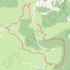 Trace GPS Boucle depuis Sauze, itinéraire, parcours