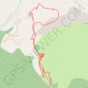 Trace GPS Rando Col de Veillos Valdeblore, itinéraire, parcours