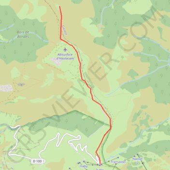 Trace GPS Pic d'Hautacam, itinéraire, parcours
