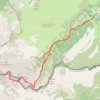 Trace GPS Rocca dell'Abisso, itinéraire, parcours