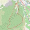 Trace GPS Orgon - La plaine de Bonnaud, itinéraire, parcours