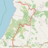 Trace GPS Rota Vicentina - Chemin historique - Étape 10, itinéraire, parcours