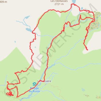 Trace GPS Lac du petit, itinéraire, parcours