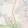 Trace GPS Refuge du chatelleret, itinéraire, parcours