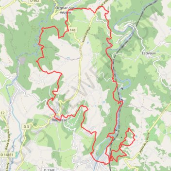Trace GPS Trail des Coteaux, itinéraire, parcours