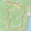 Trace GPS Pic du Cap Roux, Pic de l'Ours, Petites Grues, Grosses Grues, Les Suvières depuis le Col de Belle Barbe, itinéraire, parcours