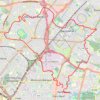 Trace GPS Autour de Marcq-en-Barœul Gr121b, itinéraire, parcours