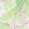 Trace GPS Refuge du Mont Thabor, itinéraire, parcours