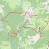 Trace GPS Chemins de traverse - Saint-Pardoux-le-Vieux - Pays de Haute Corrèze, itinéraire, parcours