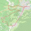Trace GPS Autour d'Arbois, itinéraire, parcours